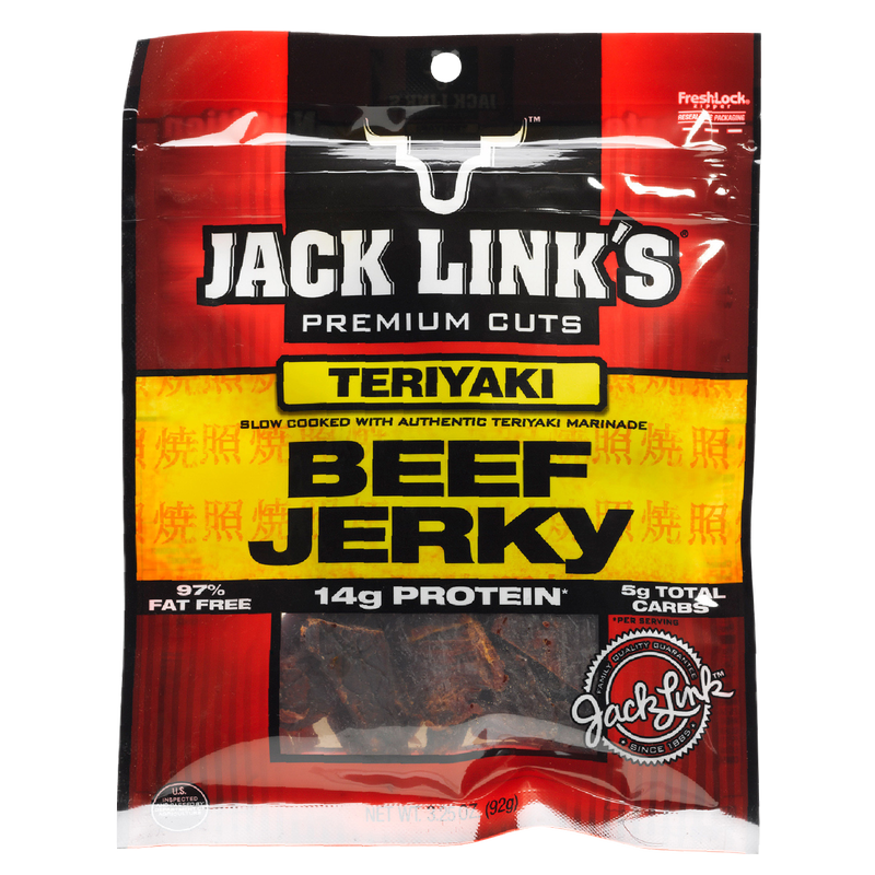 Jack Link's Teriyaki Beef Jerky 2.85oz