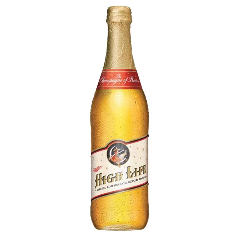Miller High Life The Champagne of Beers 25.4oz BTL 4.6% ABV