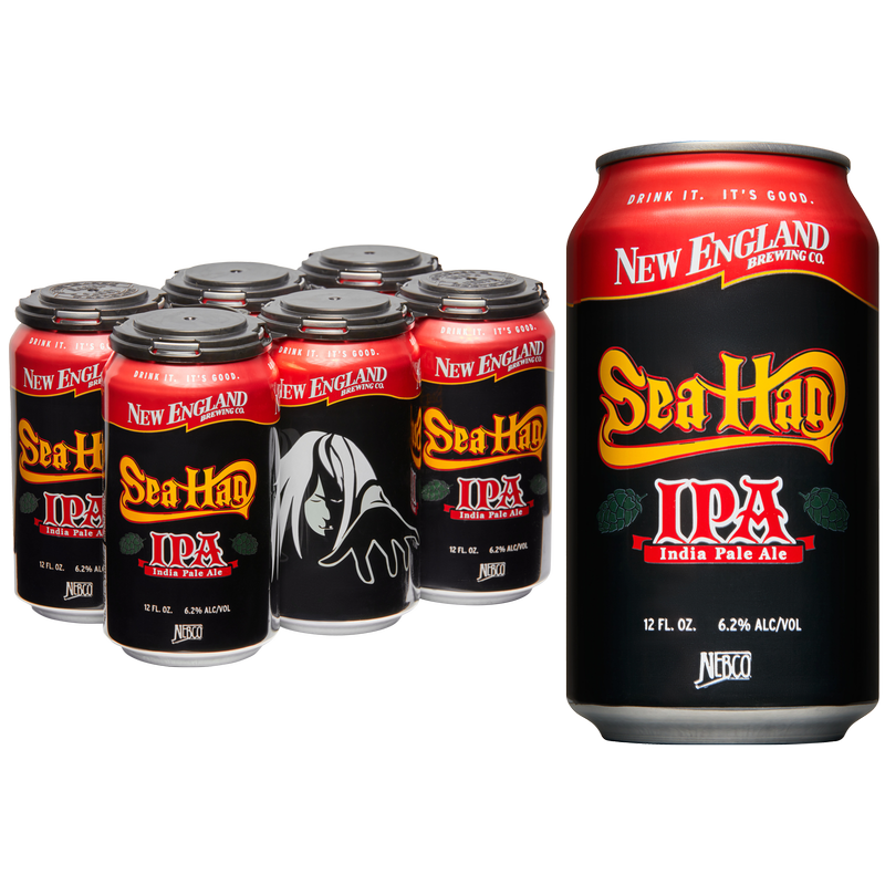 New England Brewing Sea Hag IPA 6pk 12oz Can 6.2% ABV