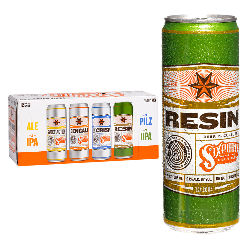 Sixpoint Variety Pack 12pk 12oz Can