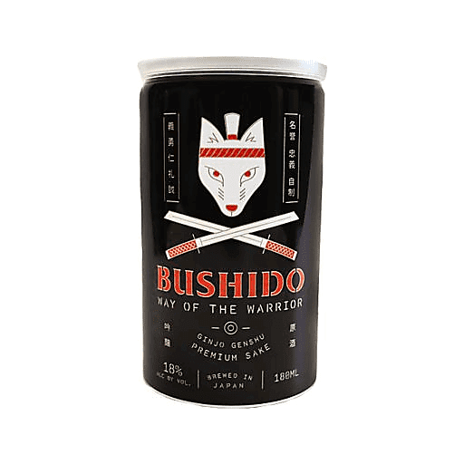 Bushido "Way of the Warrior" Sake Can 180ml Can