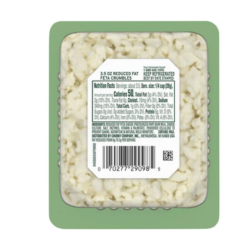 Athenos Feta Crumbles 3.5oz Grocery fast delivery by App or Online