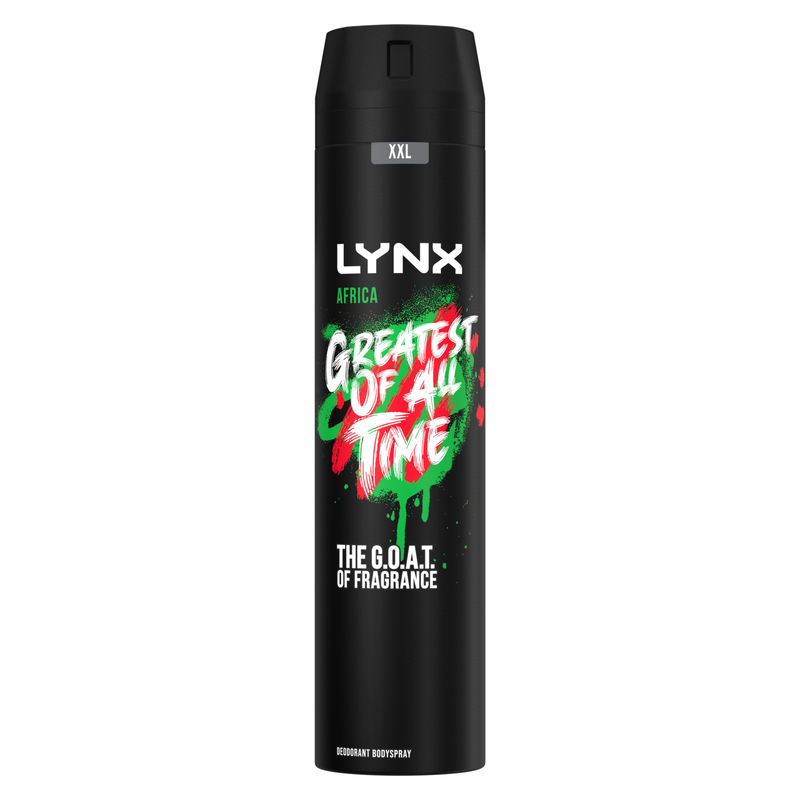 Lynx Africa Spray Deodorant, 250ml