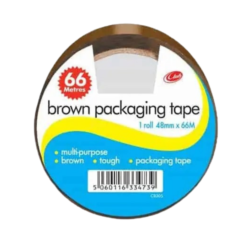 Club Brown Packaging Tape 6m, 1pcs