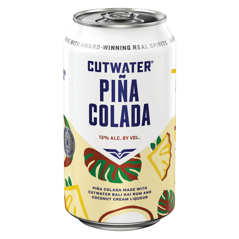 Cutwater Rum Piña Colada 4pk 12oz Cans 13% ABV