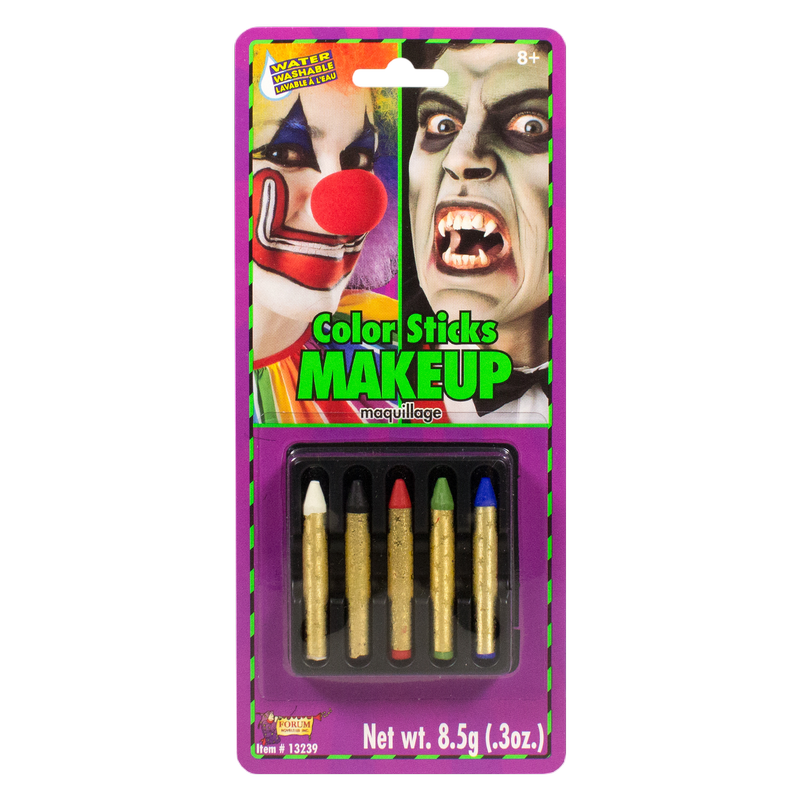 Halloween 5 Color Makeup Sticks