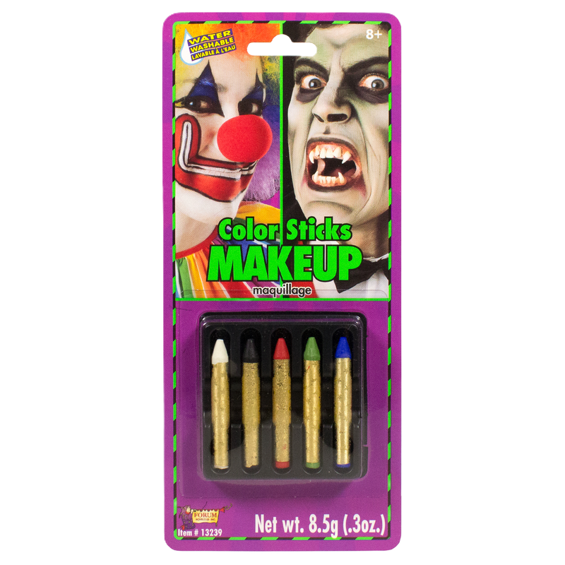 Halloween 5 Color Makeup Sticks
