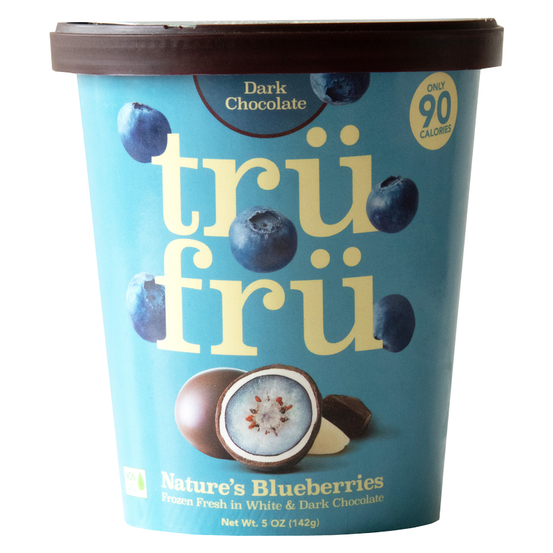TruFru Frozen Dark Chocolate Blueberries 5oz