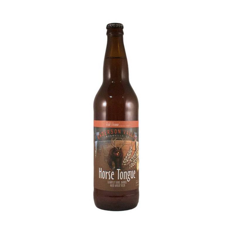 Anderson Valley Horse Tongue slightly Sour Wheat Beer Single 22oz Btl 5.3% ABV