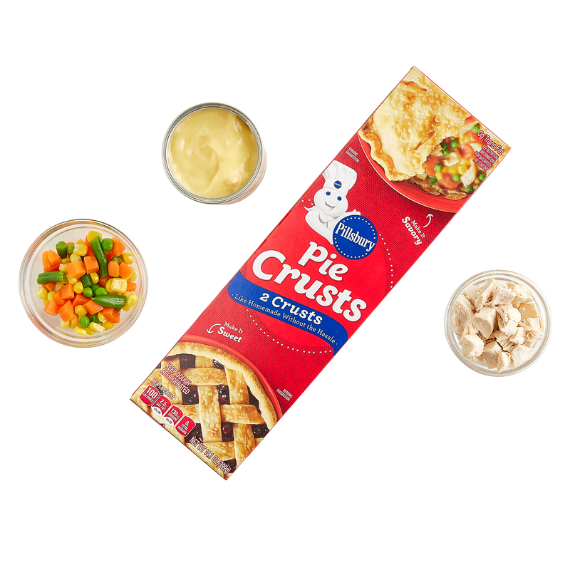 Pillsbury Refrigerated Pie Crusts 2ct Grocery fast delivery by App
