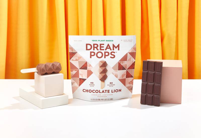 Dream Pops Chocolate Lion Non-Dairy 4pk
