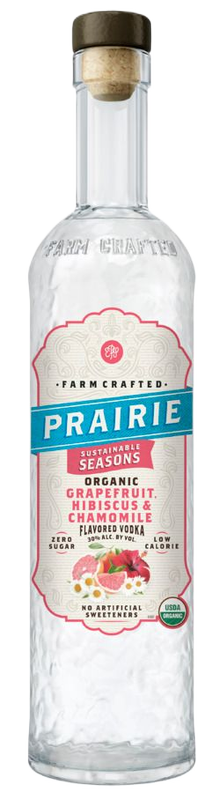Praire Organic Grapefruit Hibiscus Chamomile Vodka 750ml