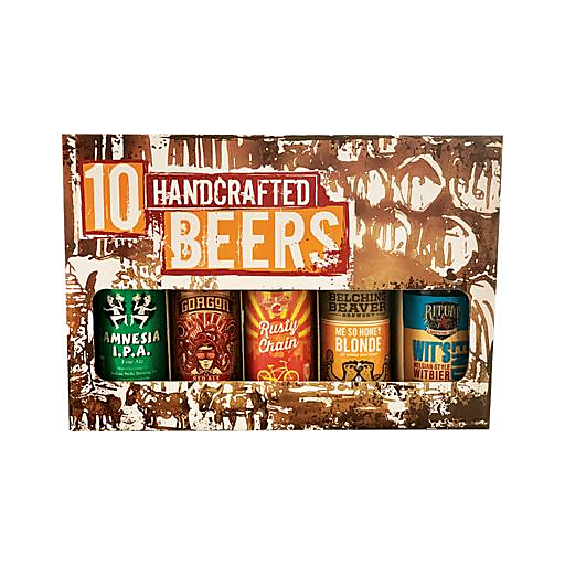 Handcrafted Beers Gift Pack 10pk 12oz Btl