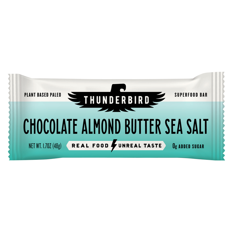 Thunderbird Chocolate Almond Butter Sea Salt Bar 1.7oz