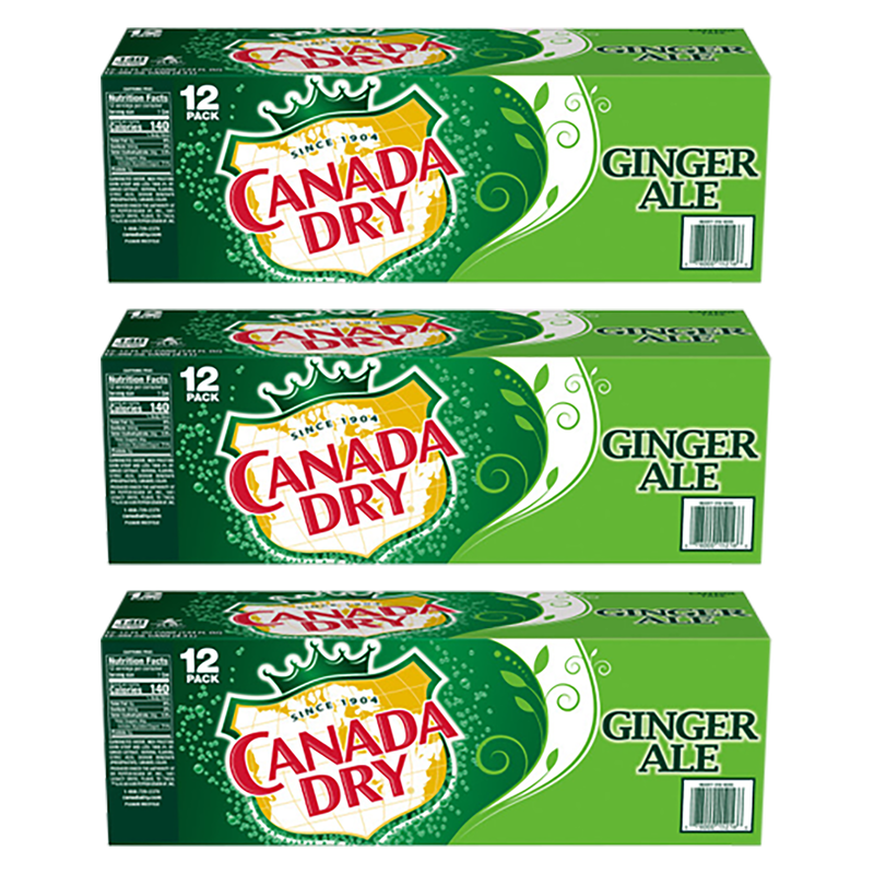 Canada Dry Ginger Ale 12pk 12oz Can 2ct