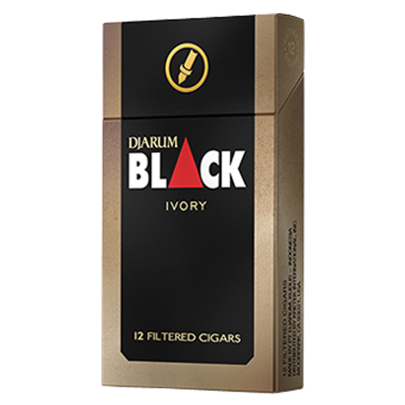 Djarum Black Ivory Filtered Cigarillos 12ct