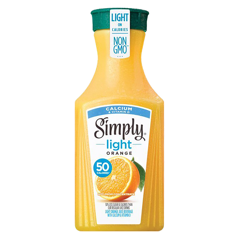 Simply Light Orange Juice with Calcium 52oz