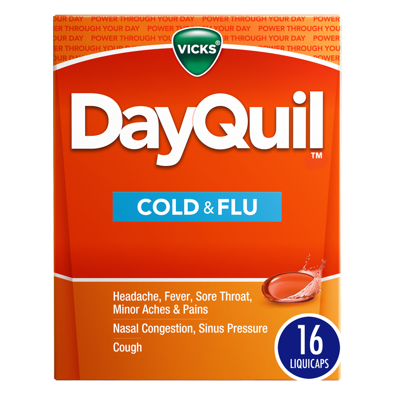 Vicks DayQuil Non-Drowsy Cold & Flu LiquiCaps 16ct