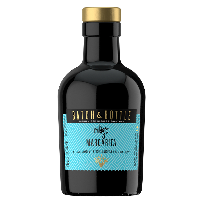 Milagro Batch & Bottle Margarita 375ml (52 proof)