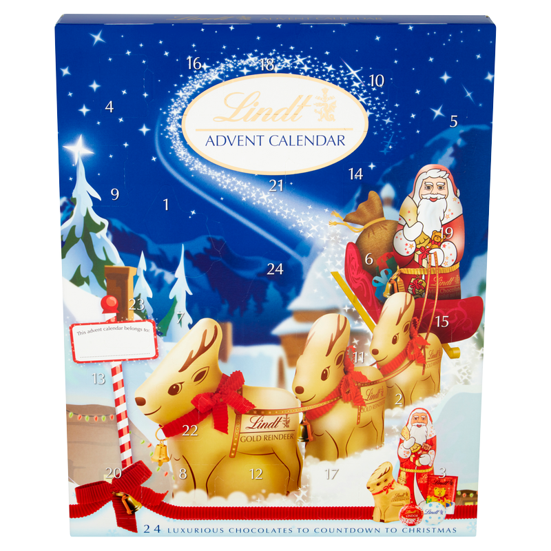 Lindt Advent Calendar, 160g