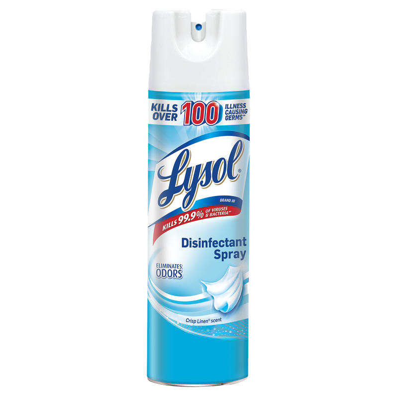 Lysol Crisp Linen Disinfectant Spray 19oz