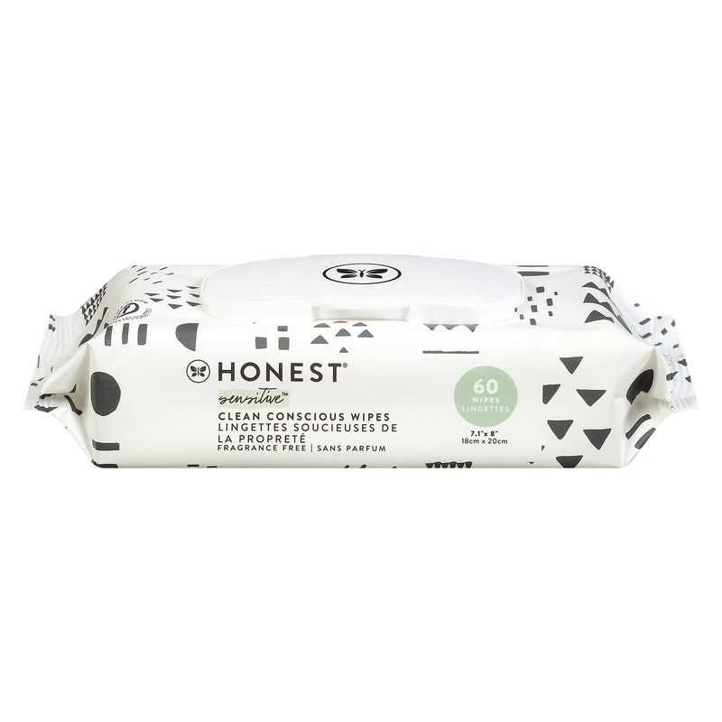 thumbnail image 2 of Honest Unscented Baby Wipes – 720 Count (10 Packs) – Plant-Based, Compostable, Hypoallergenic 2 of 5
