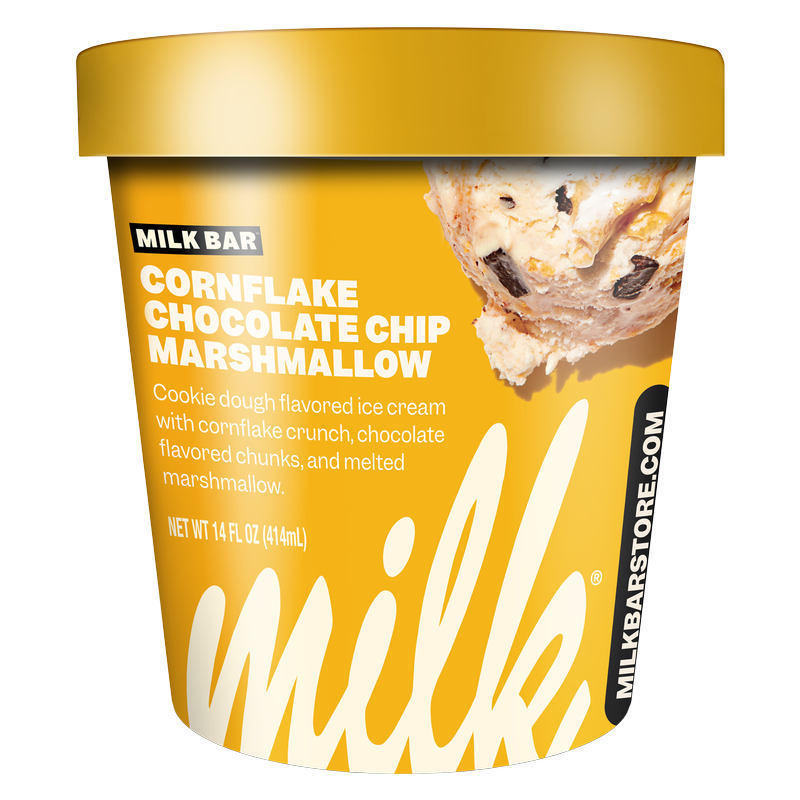 Milk Bar Cornflake Chocolate Chip Marshmallow Ice Cream Pint