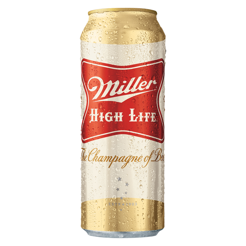 Miller High Life Single 24oz Can 4.6% ABV