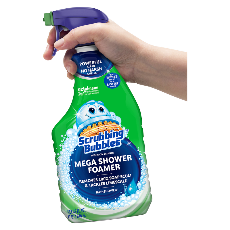 Scrubbing Bubbles Bathroom Grime Fighter 32-fl oz Citrus Liquid  Multipurpose Bathroom Cleaner