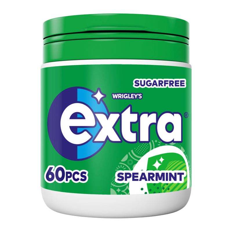 Wrigley's Extra Spearmint Gum, 60pcs