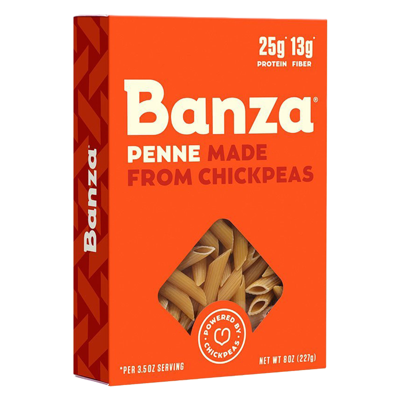 Banza Chickpea Flour Penne Pasta 8oz