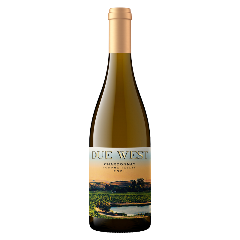 Due West Sonoma Chardonnay (750 ML) Alcohol fast delivery by App or
