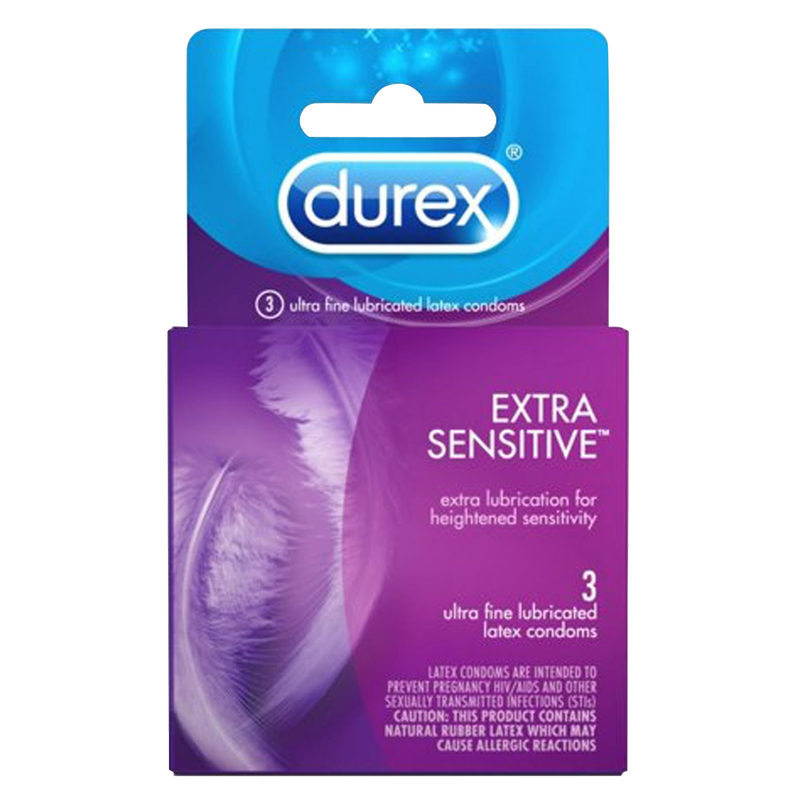 Durex Extra Sensitive Condoms 3ct