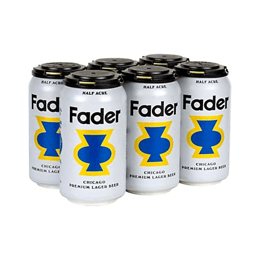 Half Acre Beer Co. Fader Premium Lager 6pk 12oz Can