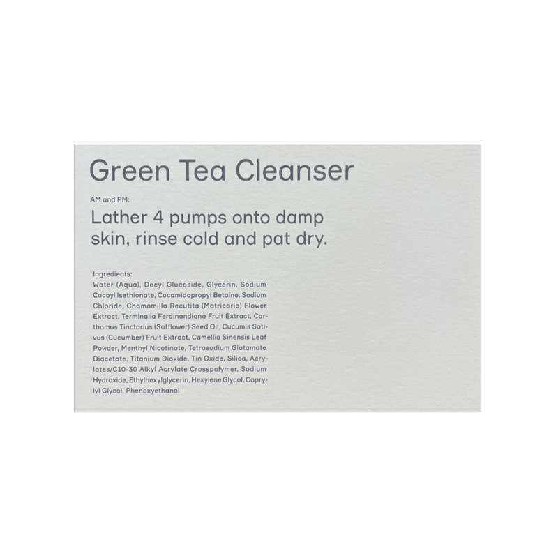 Atticus Green Tea Cleanser 2.7 fl oz bottle