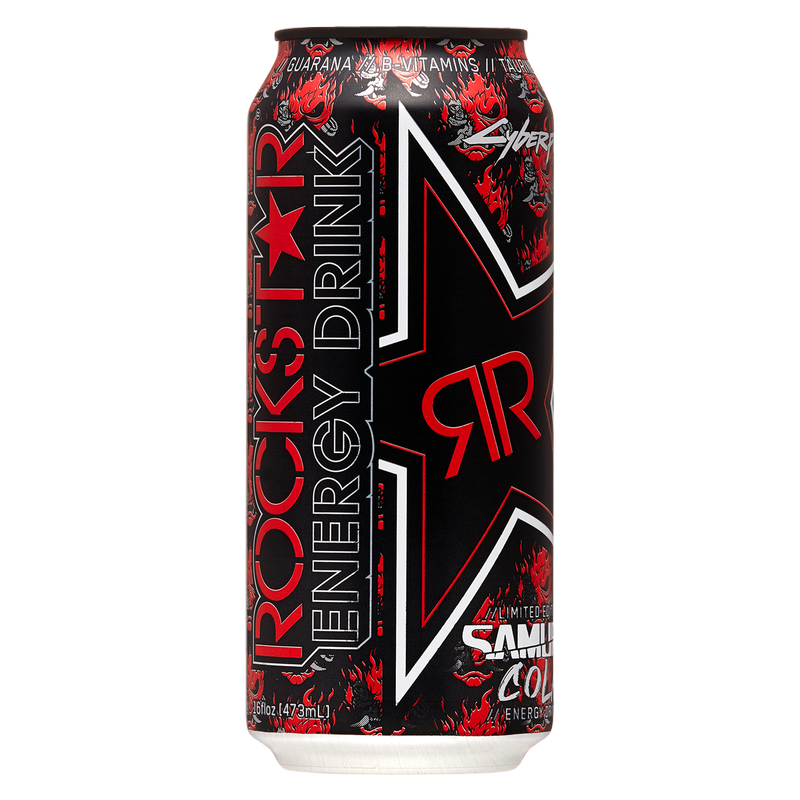 Rockstar Cyberpunk Samurai Cola 16oz Can