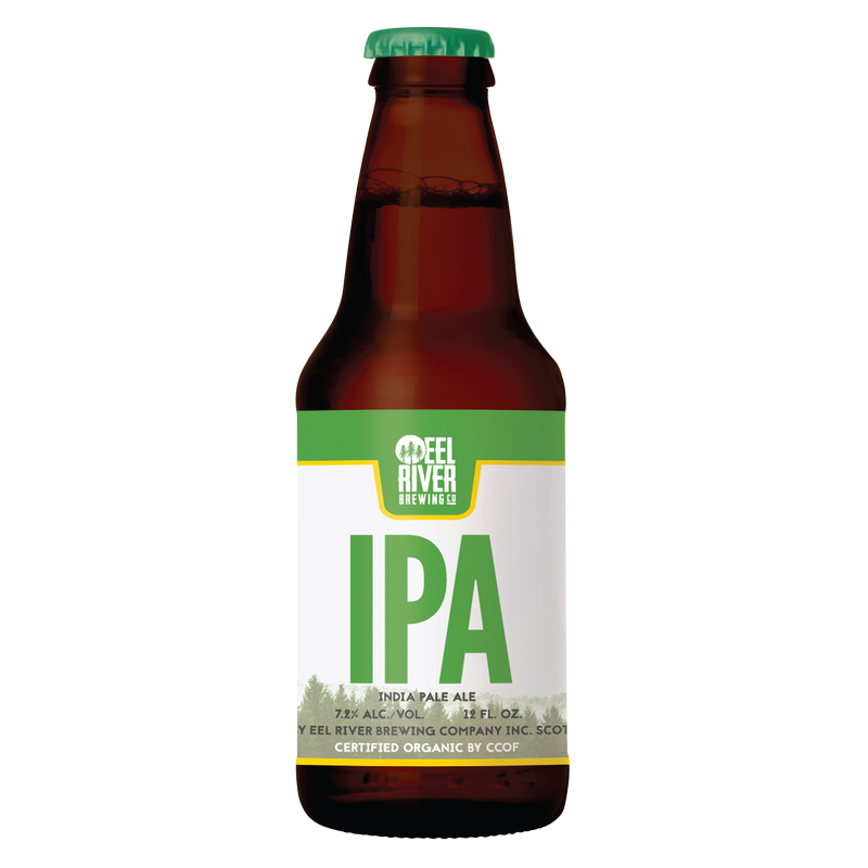 Eel River Certified Organic I.P.A. 6pk 12oz Btl Alcohol fast delivery