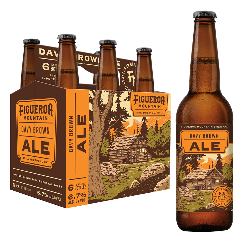 Figueroa Mountain Davy Brown Ale 6pk 12oz Btl
