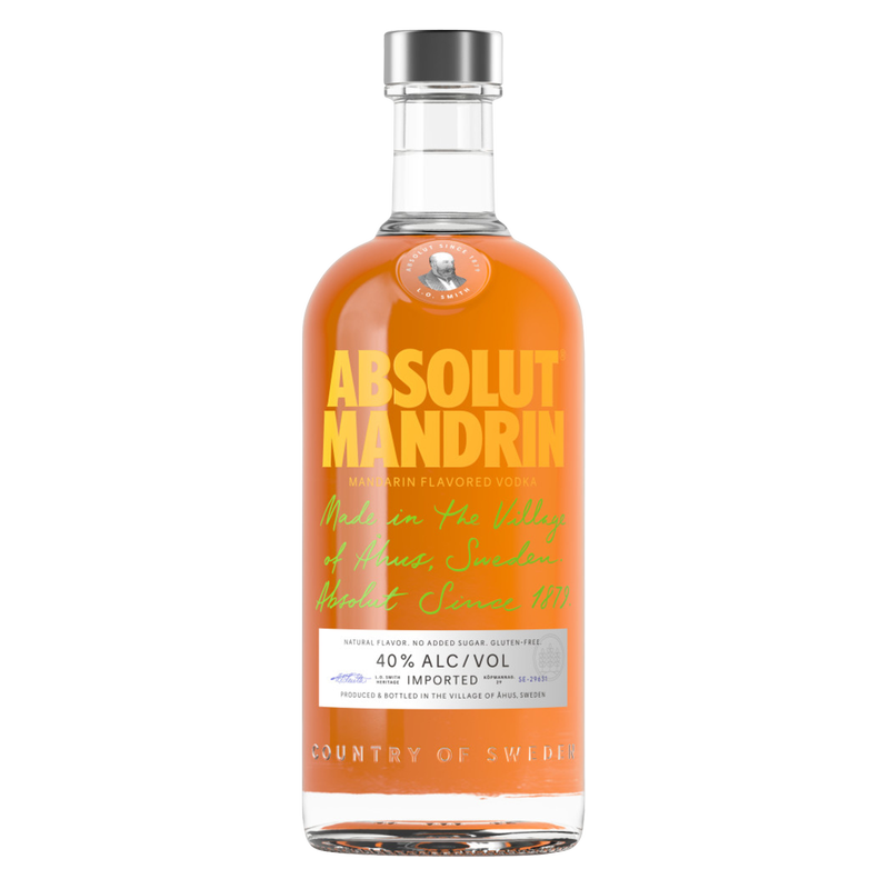 Absolut Mandarin Vodka 750ml (80 proof)
