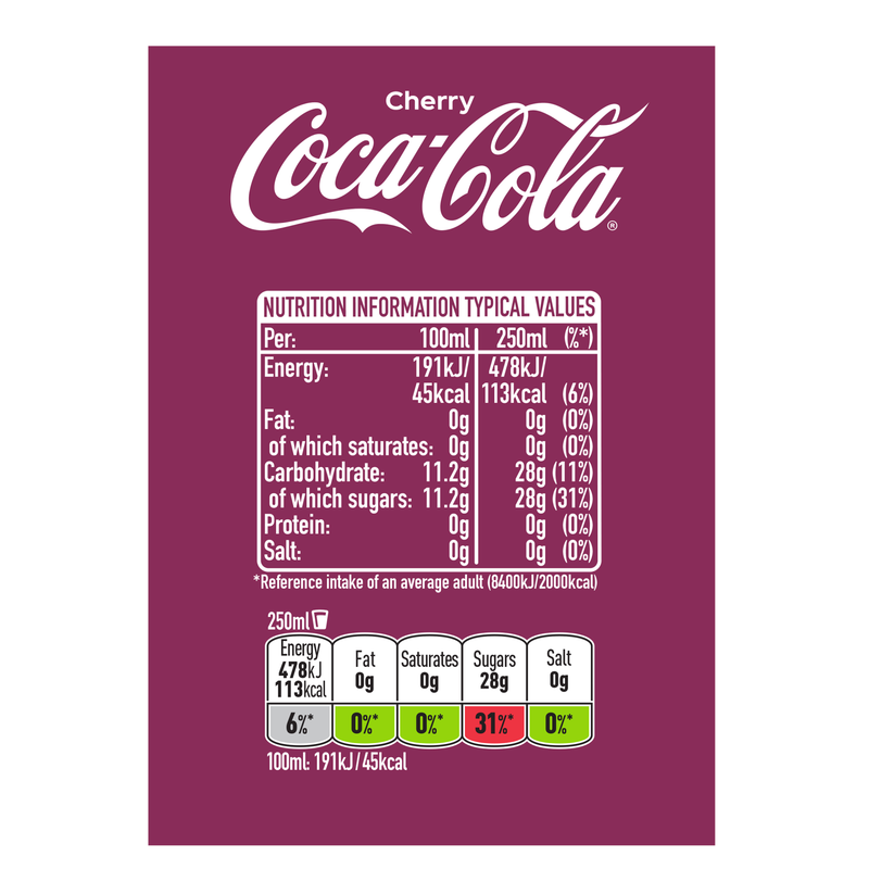 Coca-Cola Classic Cherry, 500ml