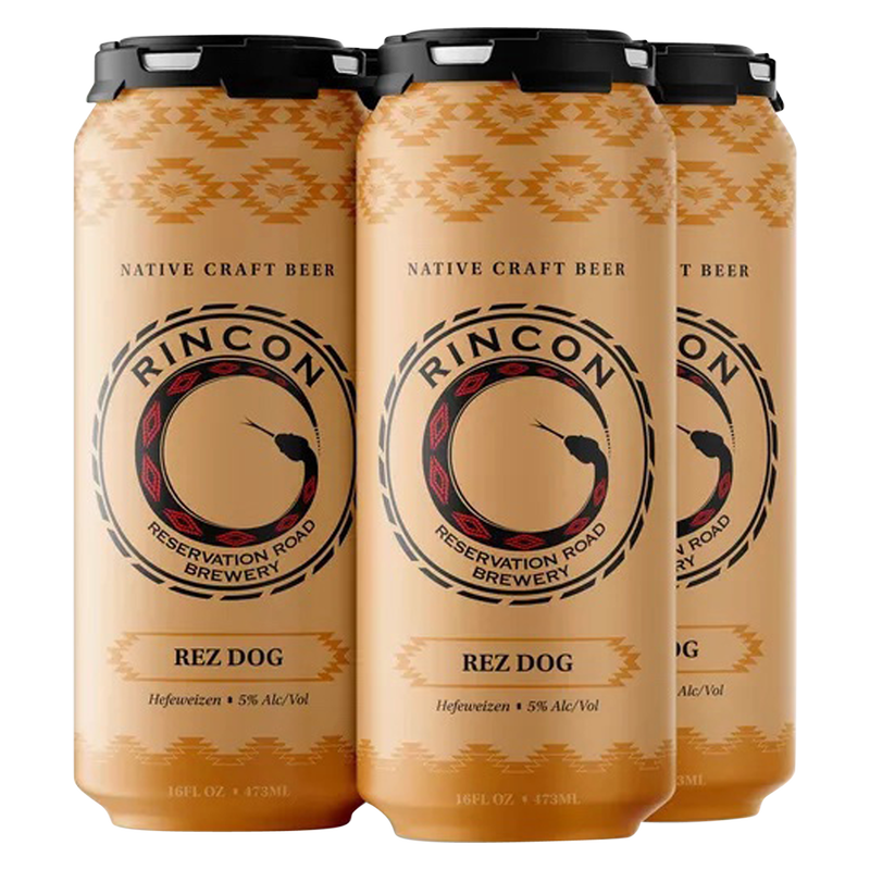 Rincon Reservation Road Rez Dog Hefeweizen (4PKC 16 OZ)