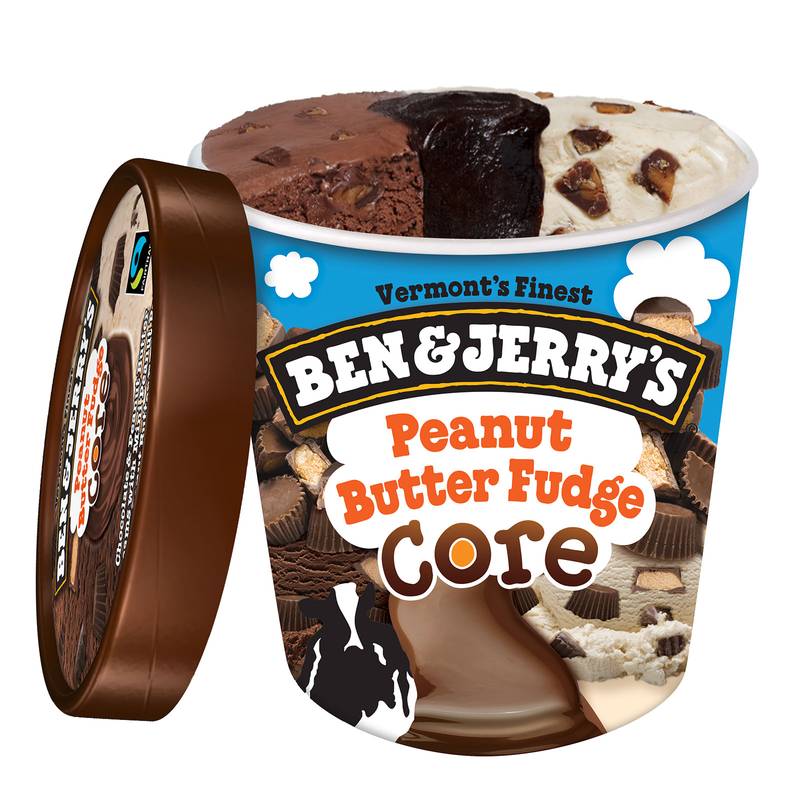 Ben & Jerry's Peanut Butter Fudge Core Pint