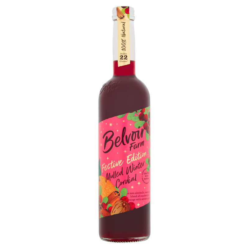 Belvoir Mulled Winter Cordial, 500ml