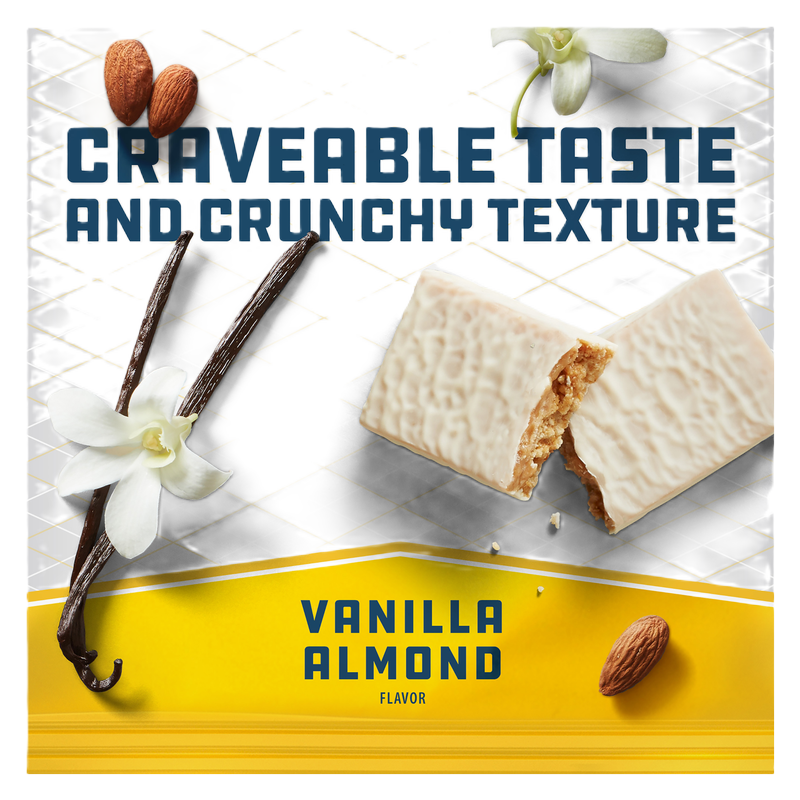CLIF Builders Vanilla Almond Flavor Protein Bar 2.4oz Snacks fast