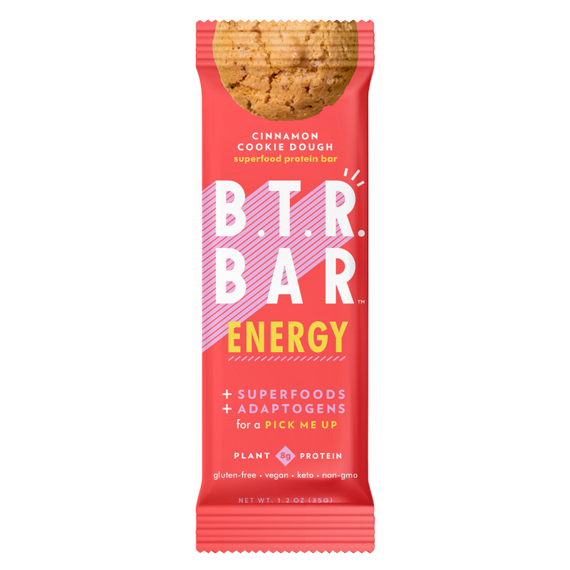 B.T.R. Bar Cinnamon Cookie Dough Energy 1.2oz