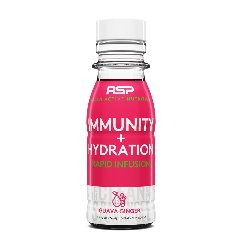 Immunity + Hydration Shot Guava Ginger 2.5oz Bottle
