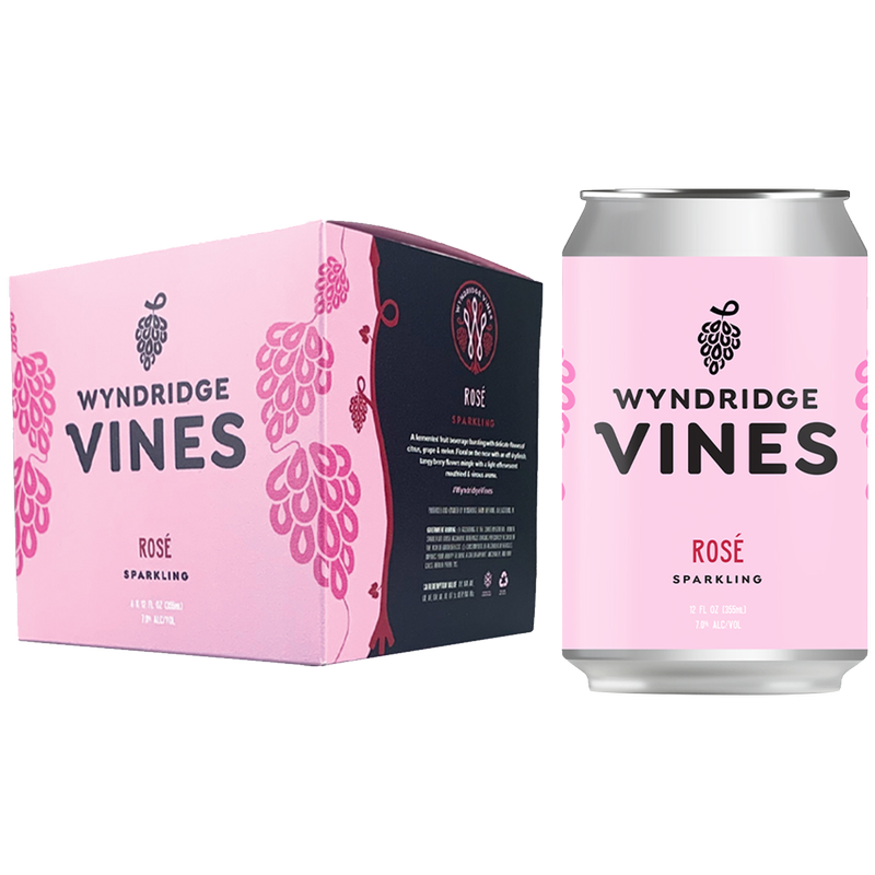 Wyndridge Vines Rose 4pk 12oz Can 7.0% ABV
