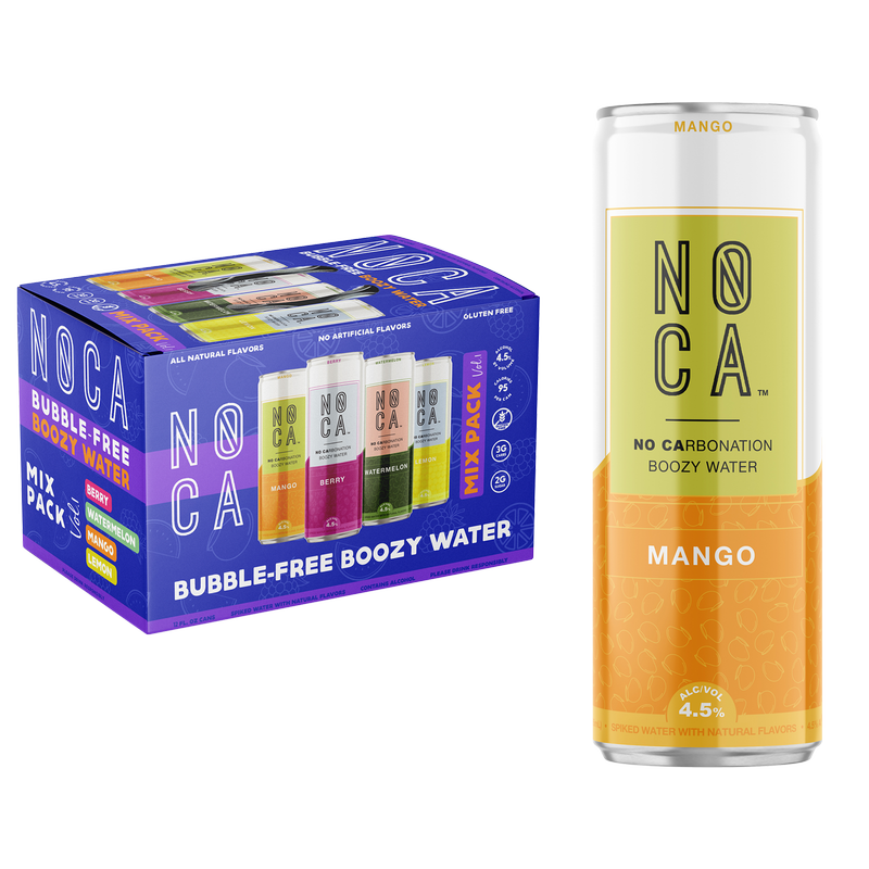 NOCA Boozy Water Variety Pack #1 12pk 12oz Can 4.5% ABV