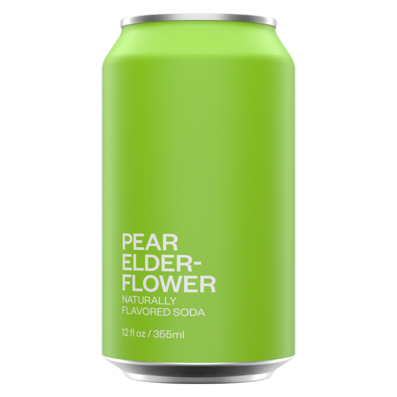 United Sodas of America 12 oz Can - Pear Elderflower