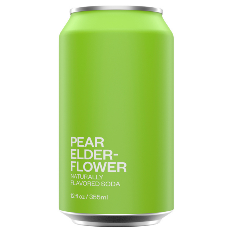 United Sodas of America 12 oz Can - Pear Elderflower